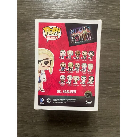 Funko Pop! DC Heroes Suicide Squad: Dr. Harleen Quinzel #135 Walmart Exclusive - Picture 3 of 6